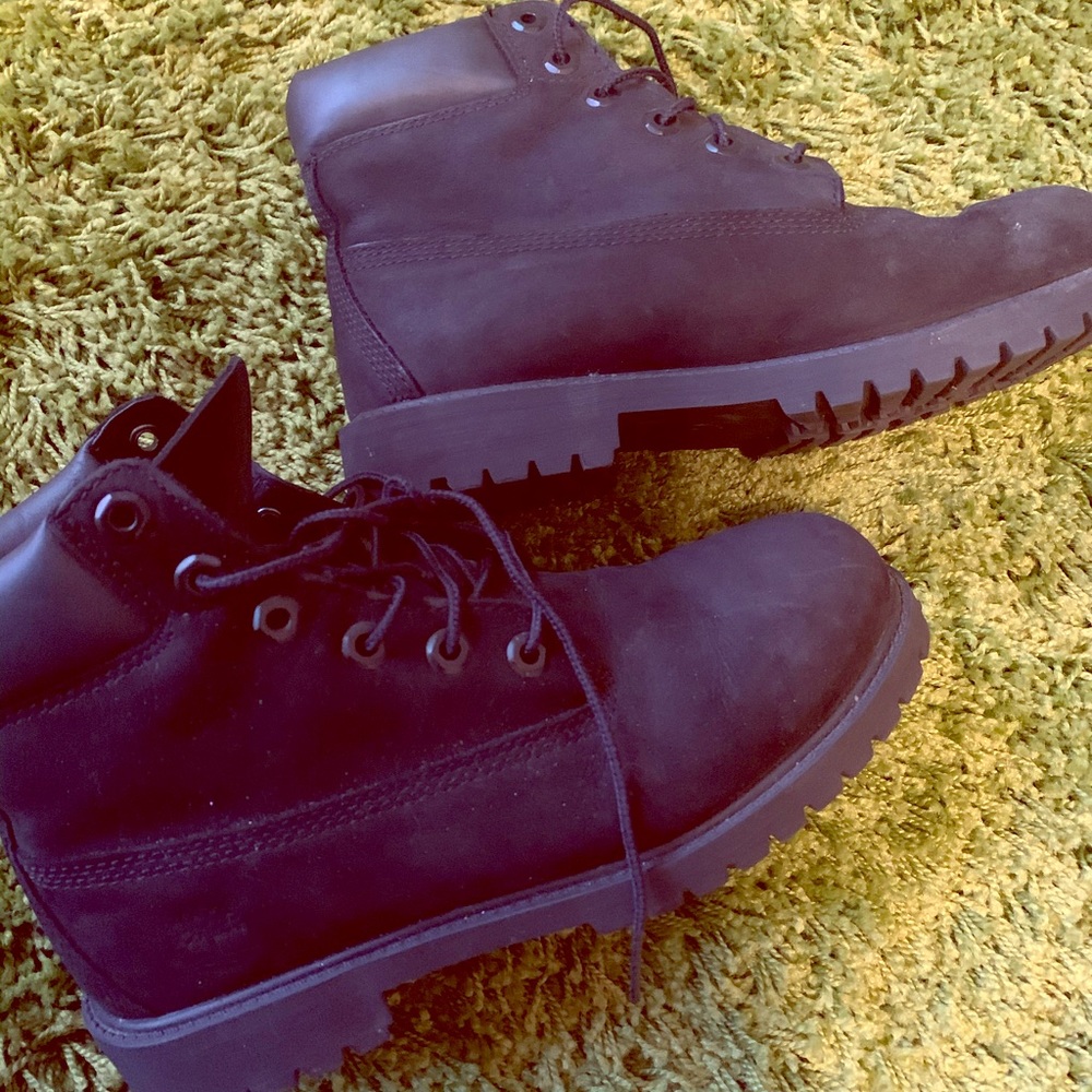 Black Timberland Boots